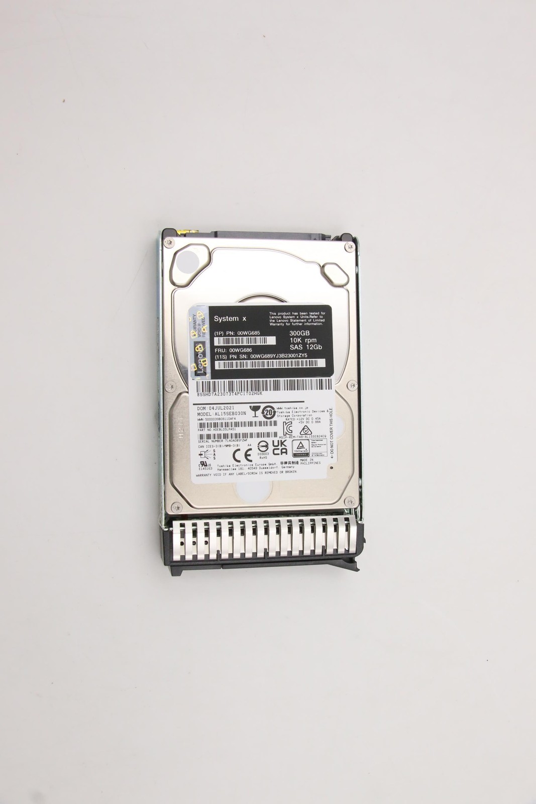 IBM 00WG686 300GB 10K 12GBPS 2.5" HDD Enhanced Storage