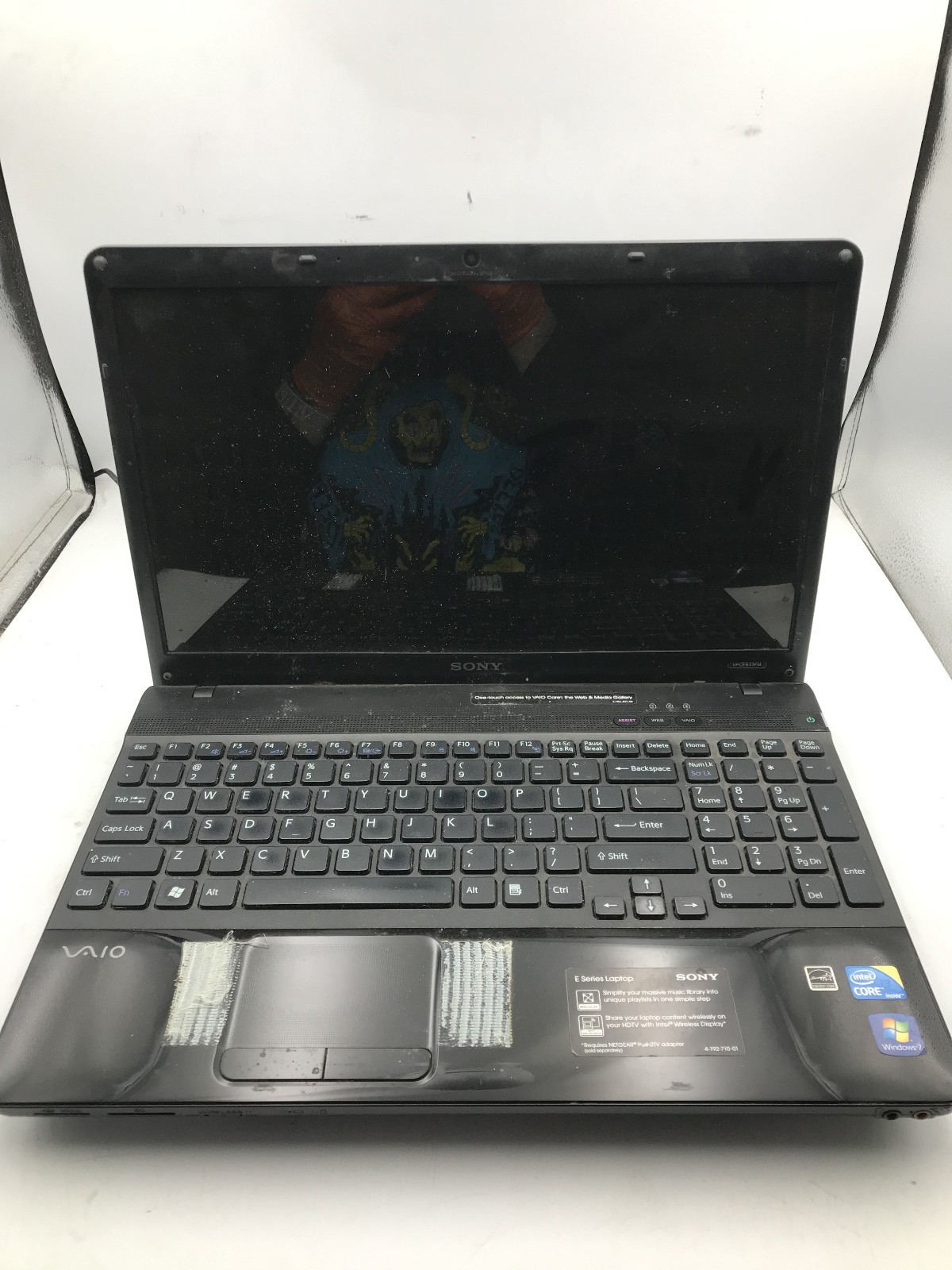 SONY VAIO VPCEB33FM - FOR PARTS/REPAIR - INTEL I3 370M - NO RAM - READ DESC - BB