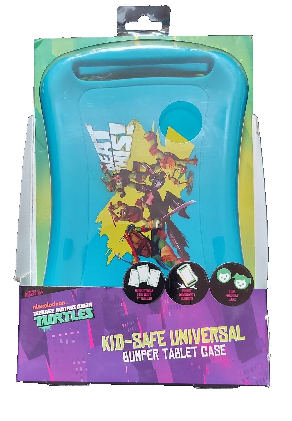 Nickelodeon Teenage Mutant Ninja Turtle Kid Safe Universal Tablet Case 7 in"
