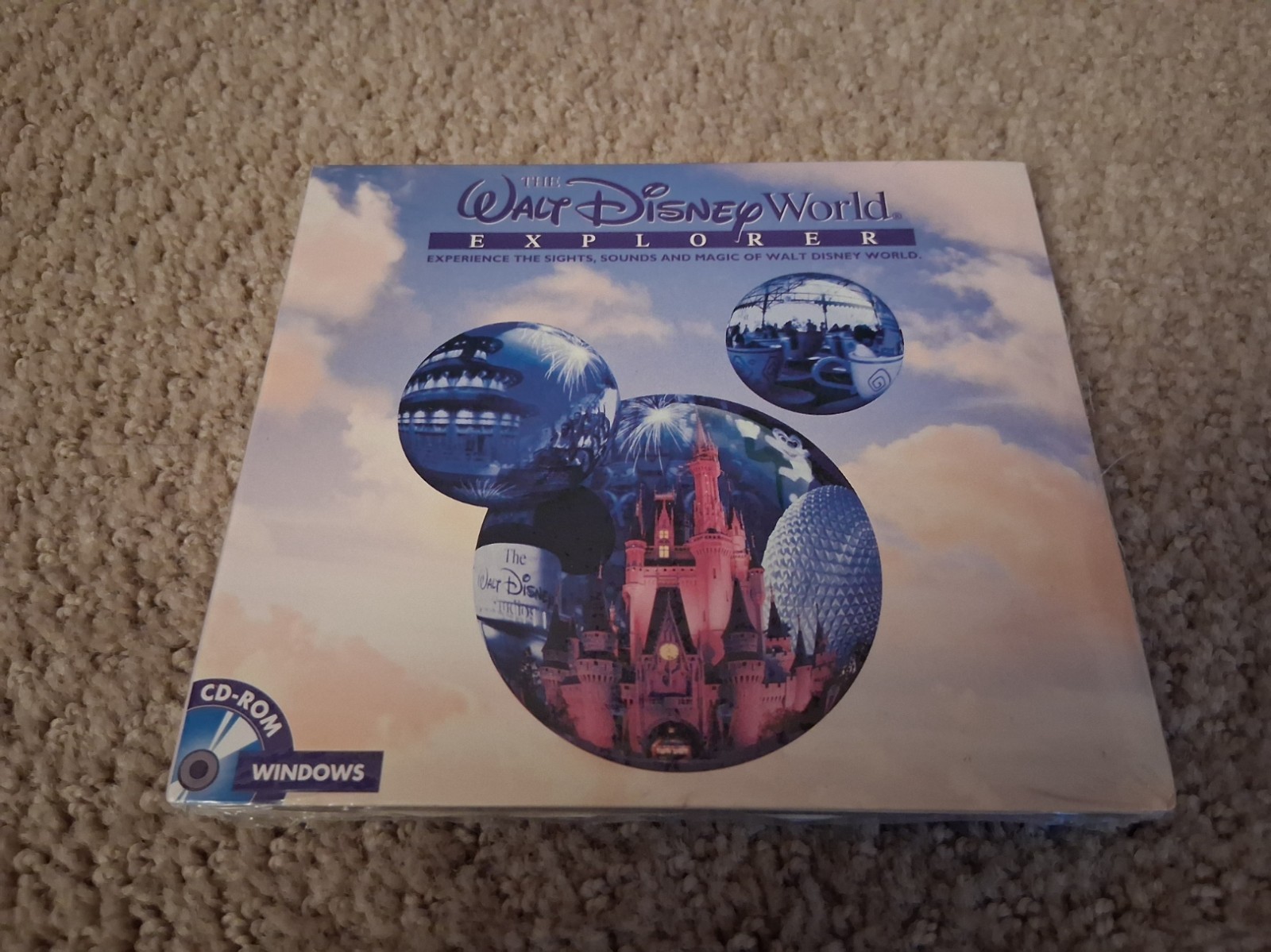 The Walt Disney World Explorer CD-ROM (Windows) Sealed Copy Disney Interactive