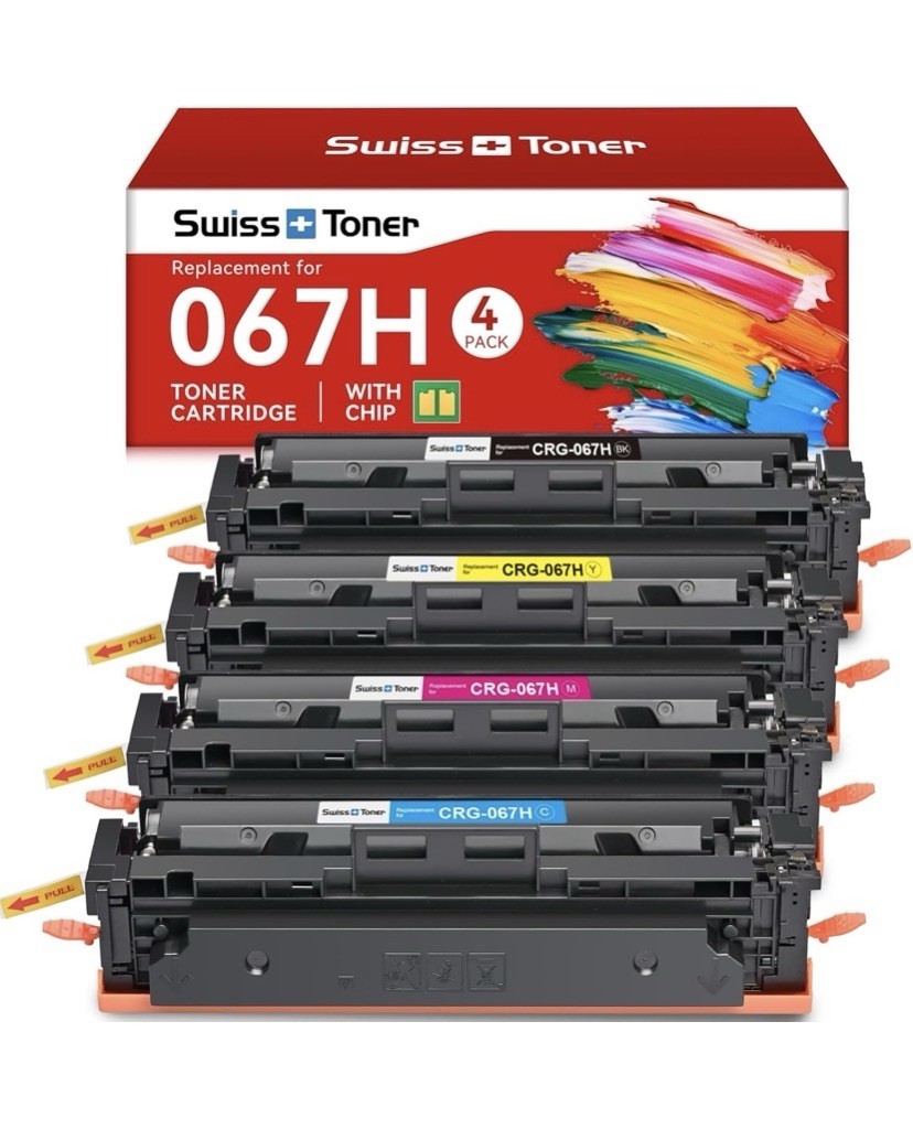 Toner Cartridge 067 067H Compatible For Canon 067 067H LBP633Cdw LBP632Cdw lot