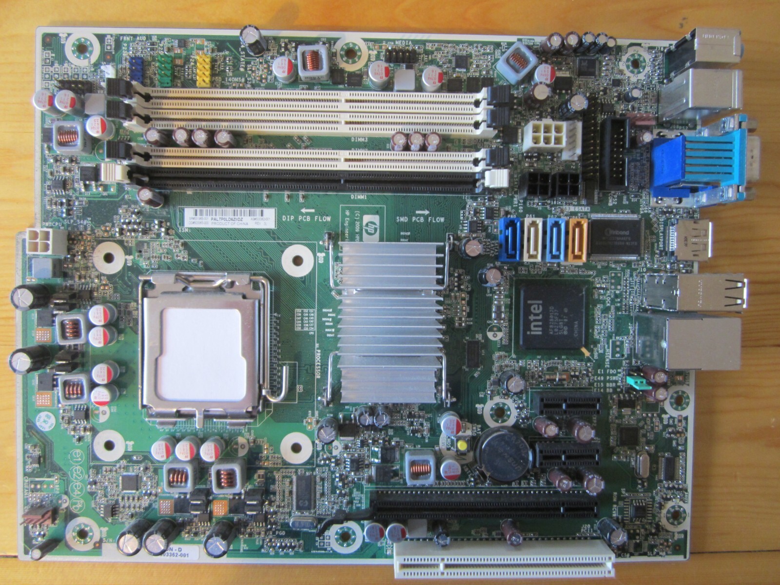 HP 531965-001  PRO 6000  Motherboard 503363-000 503362-001