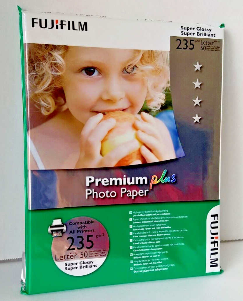 FUJIFILM Premium Plus Photo Paper Super Glossy 235g 8.5