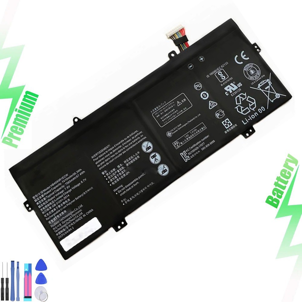 New HB4593R1ECW Battery for Huawei Matebook X Pro i7 MACH-W19 VLT-W60/50