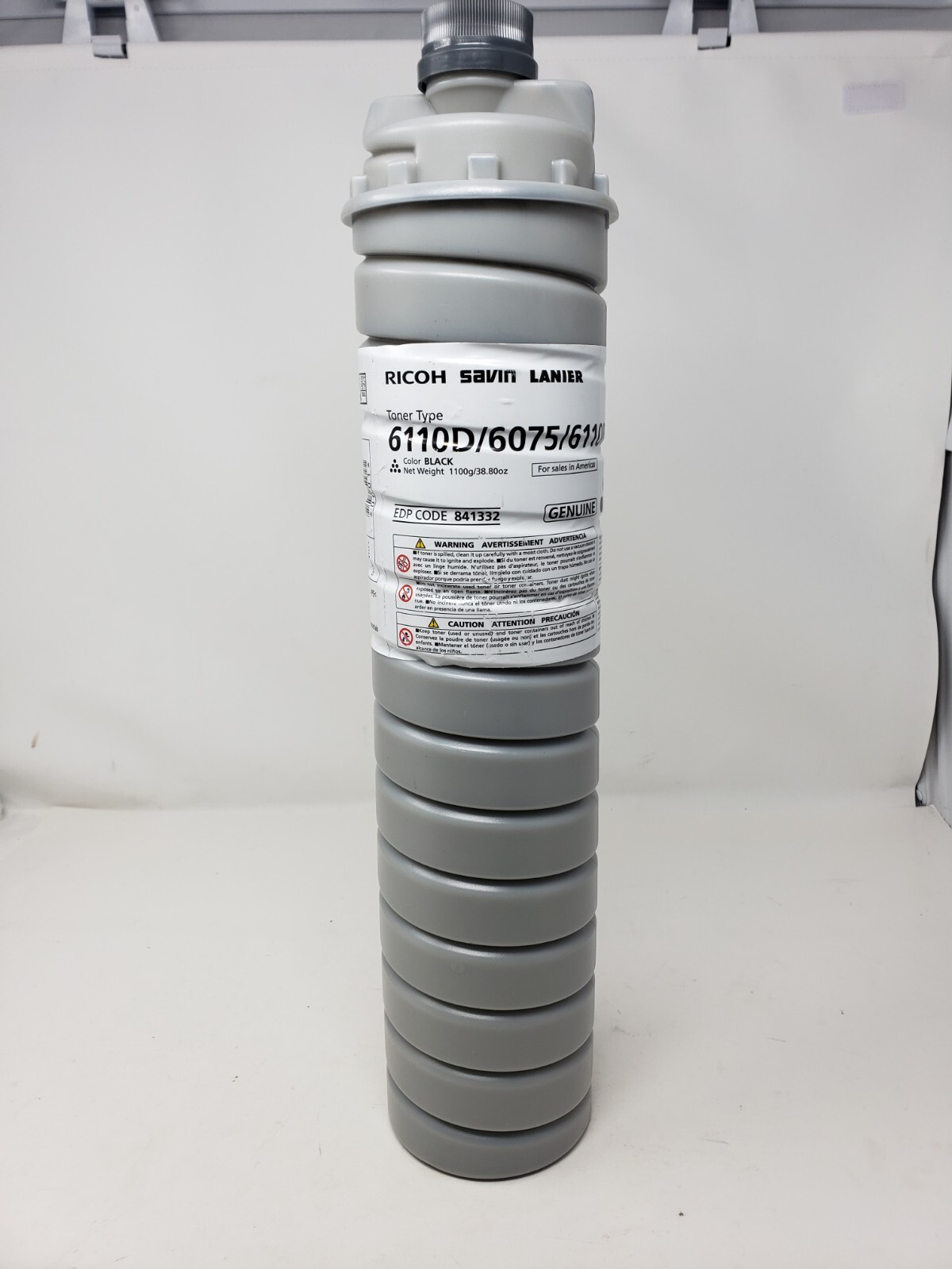 Ricoh 6110D/6075/6110D Black Toner 1100g/38.89oz