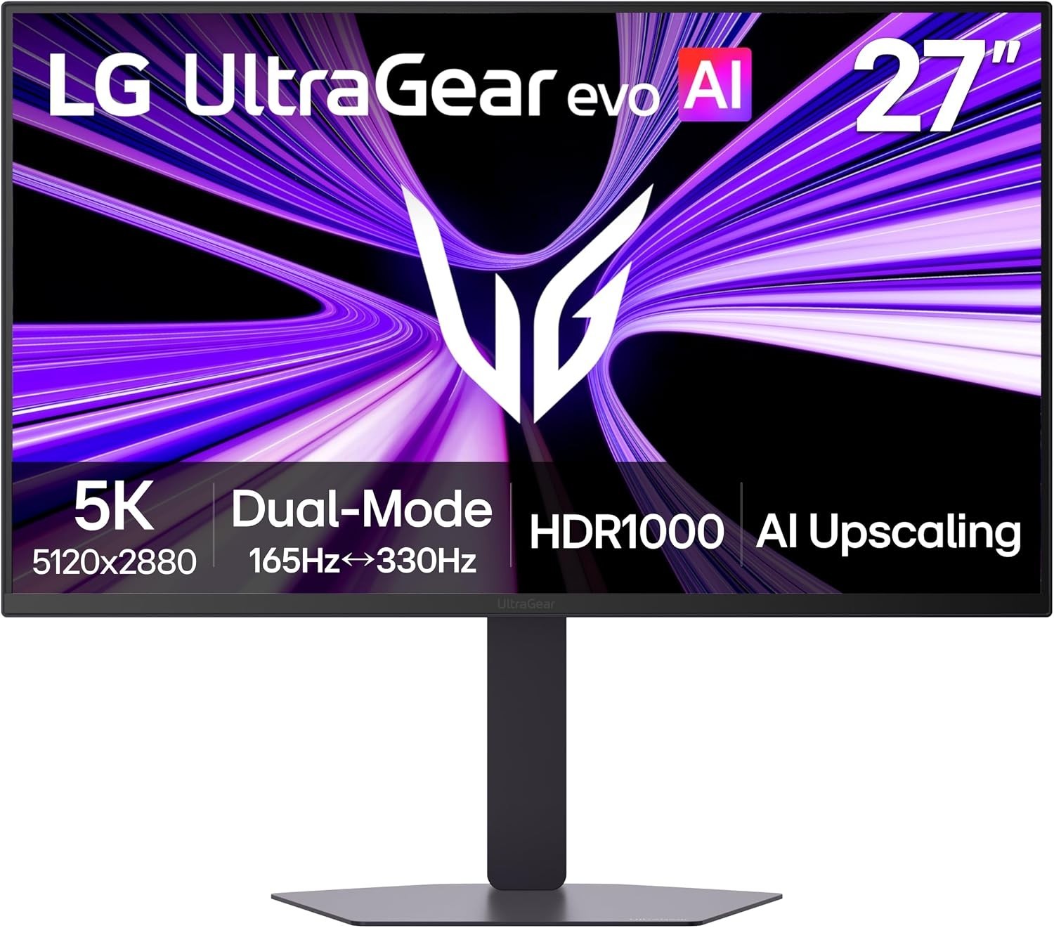 LG 27GM950B-B 27" 5120x2880 IPS Mini-LED Gaming Monitor 165Hz 1ms