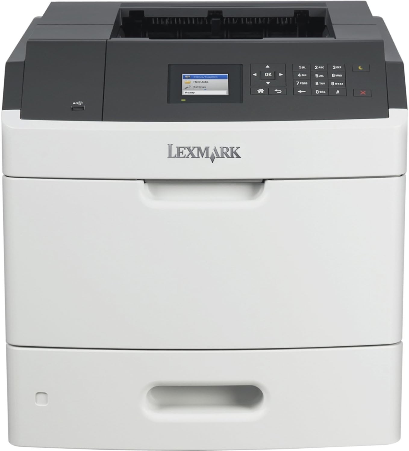 Lexmark 40G0100 MS810n Network-Ready Fast Monochrome Laser Printer busy Office