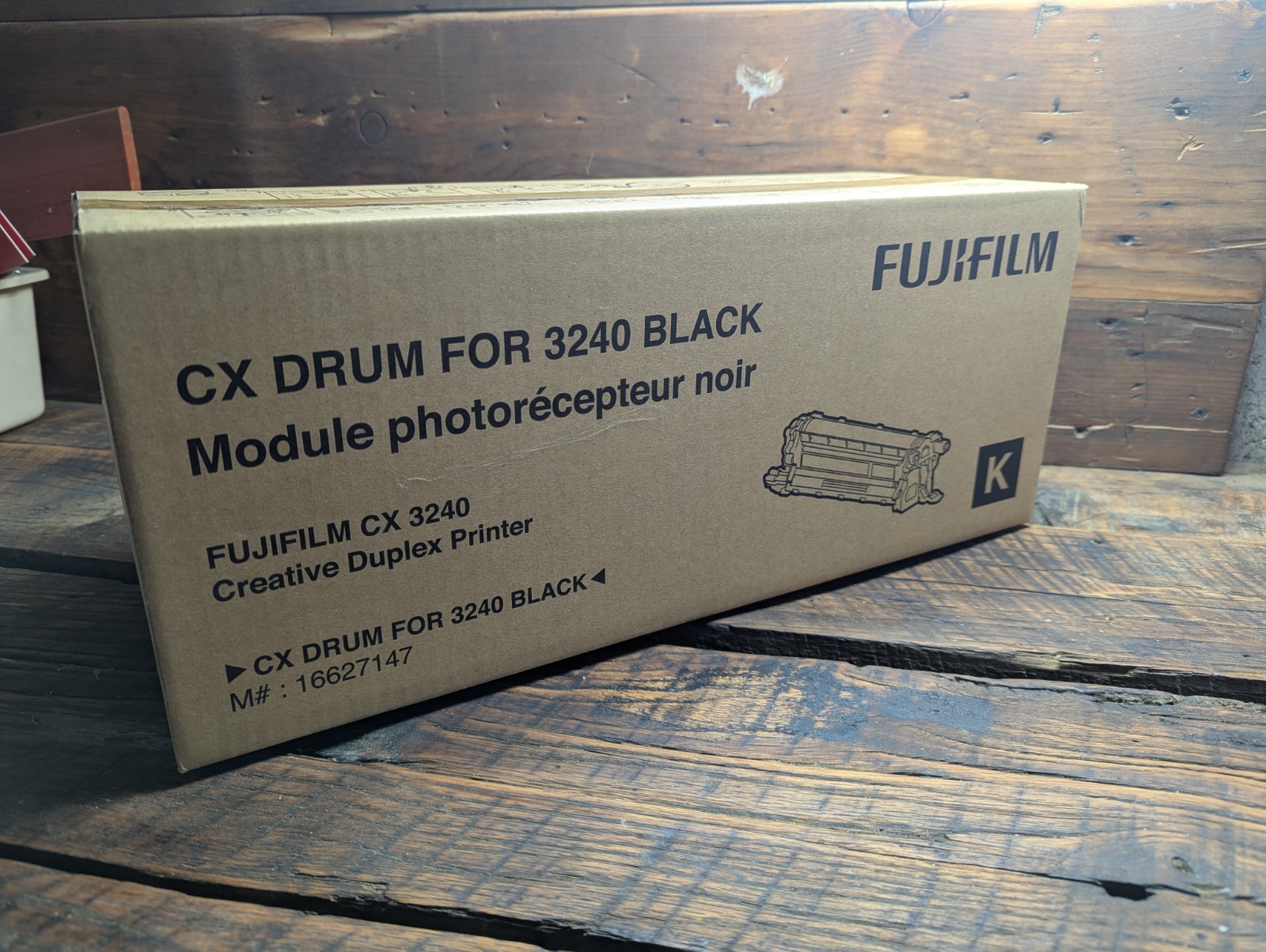 FUJIFILM CX DRUM FOR 3240 DUPLEX PRINTER BLACK NEW