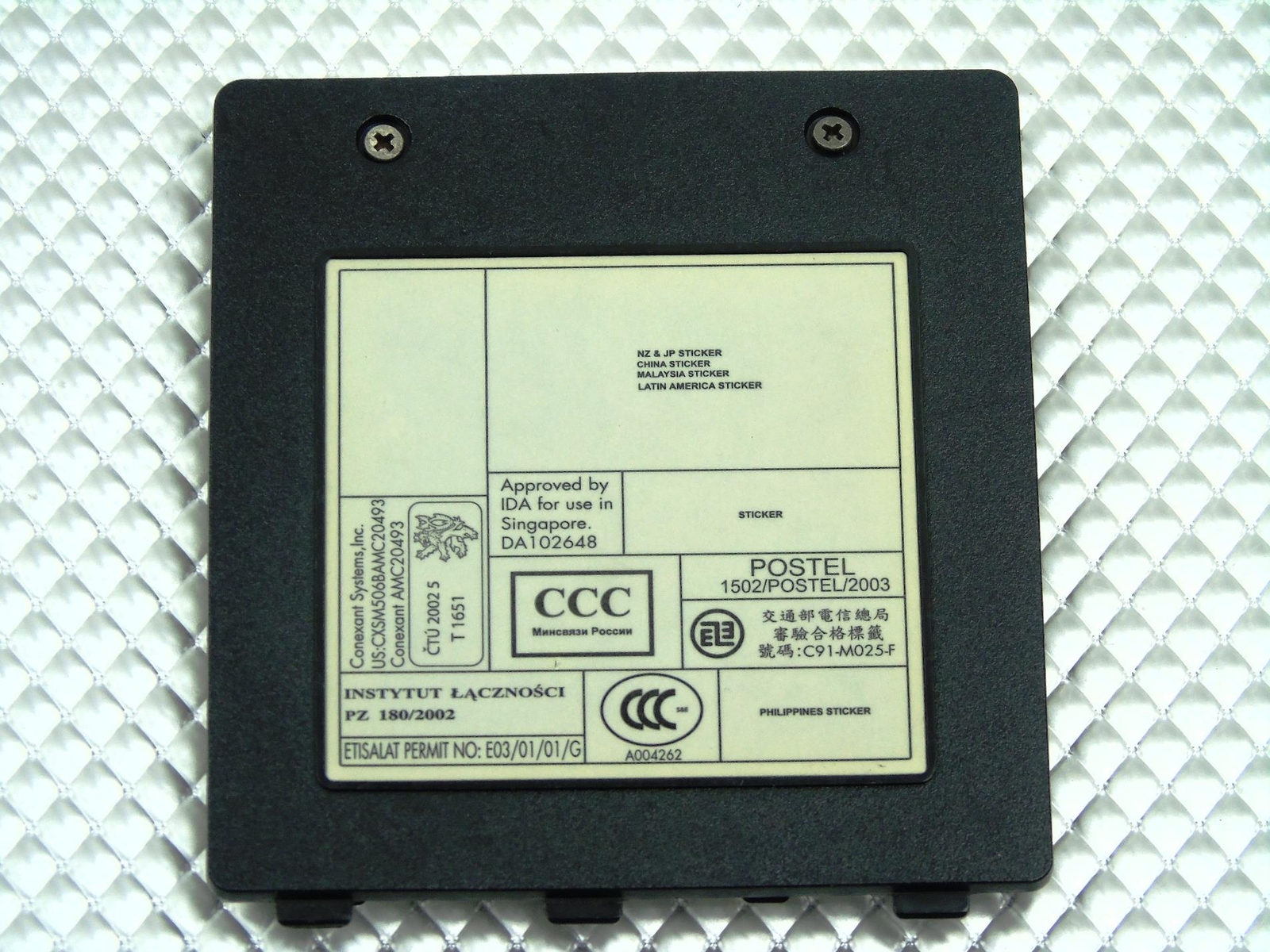 Compaq Presario 2596US Laptop Base Memory RAM & Wifi Door Cover - 319489-001 (2)