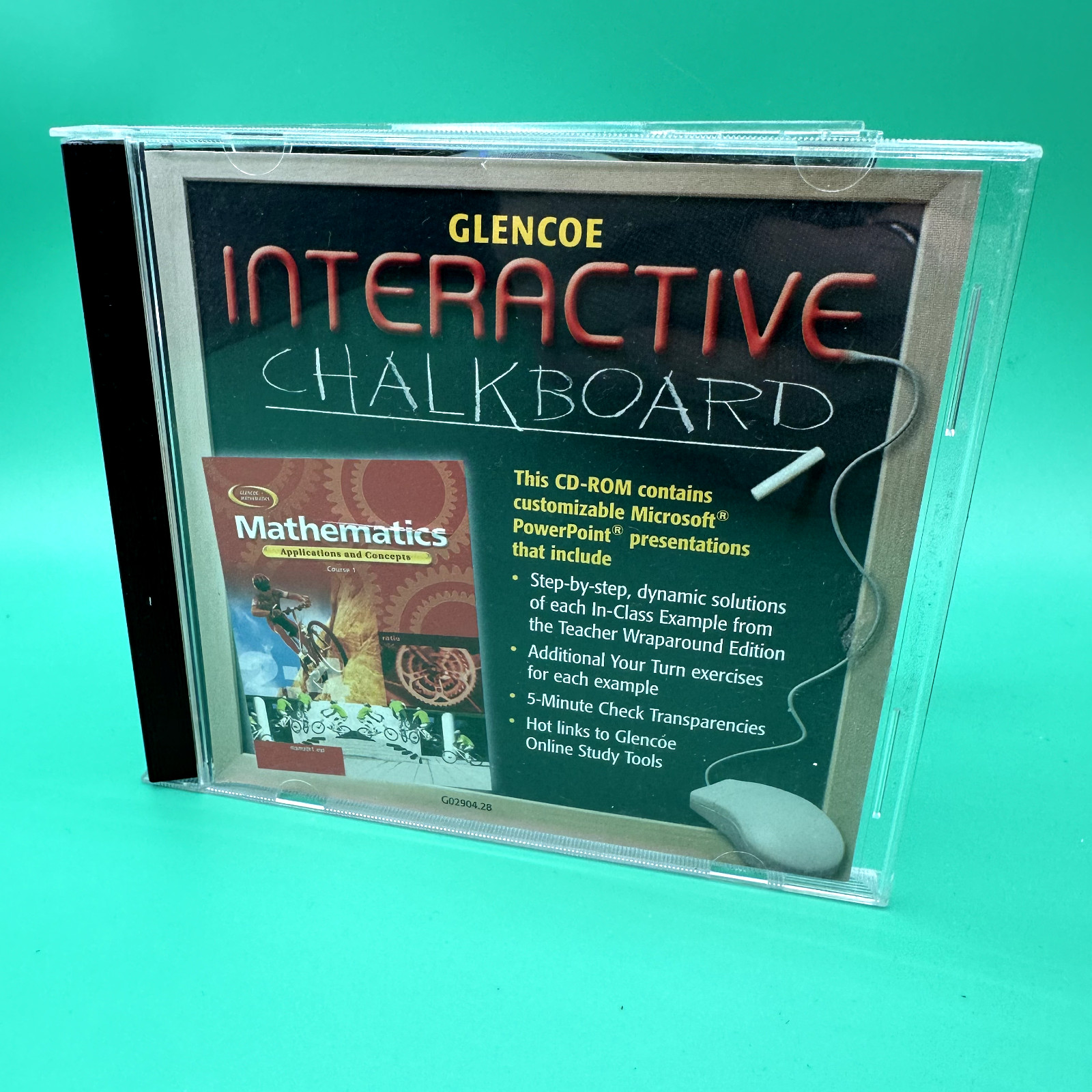 Glencoe Mathematics: Applications & Concepts: Interactive Chalkboard 1 PC MAC CD