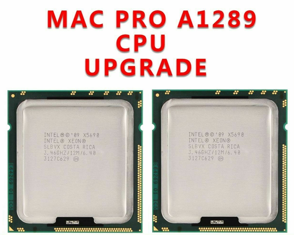 Matched Pair 12 Core 3.46GHz XEON X5690 CPU Processor 2010 2012 Mac Pro 5,1