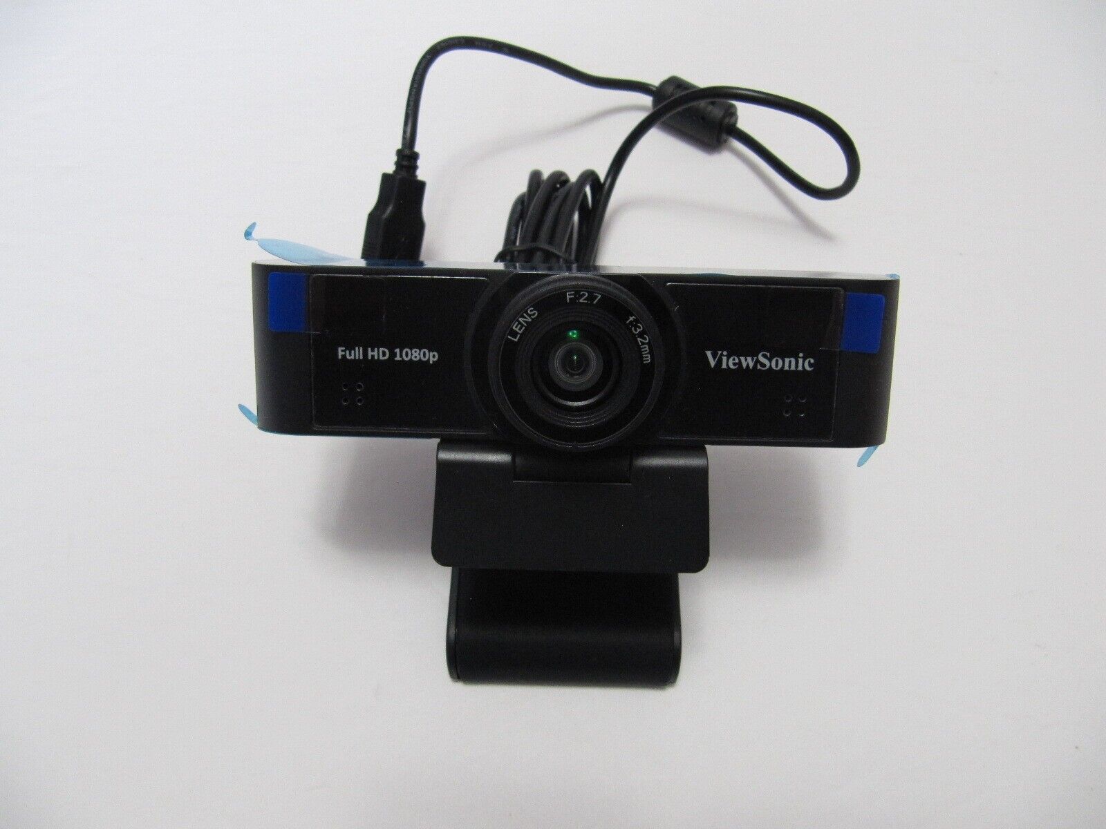 ViewSonic VB-CAM-001 Full HD 1080p USB Web Camera w/Dual Stereo Microphone wi...
