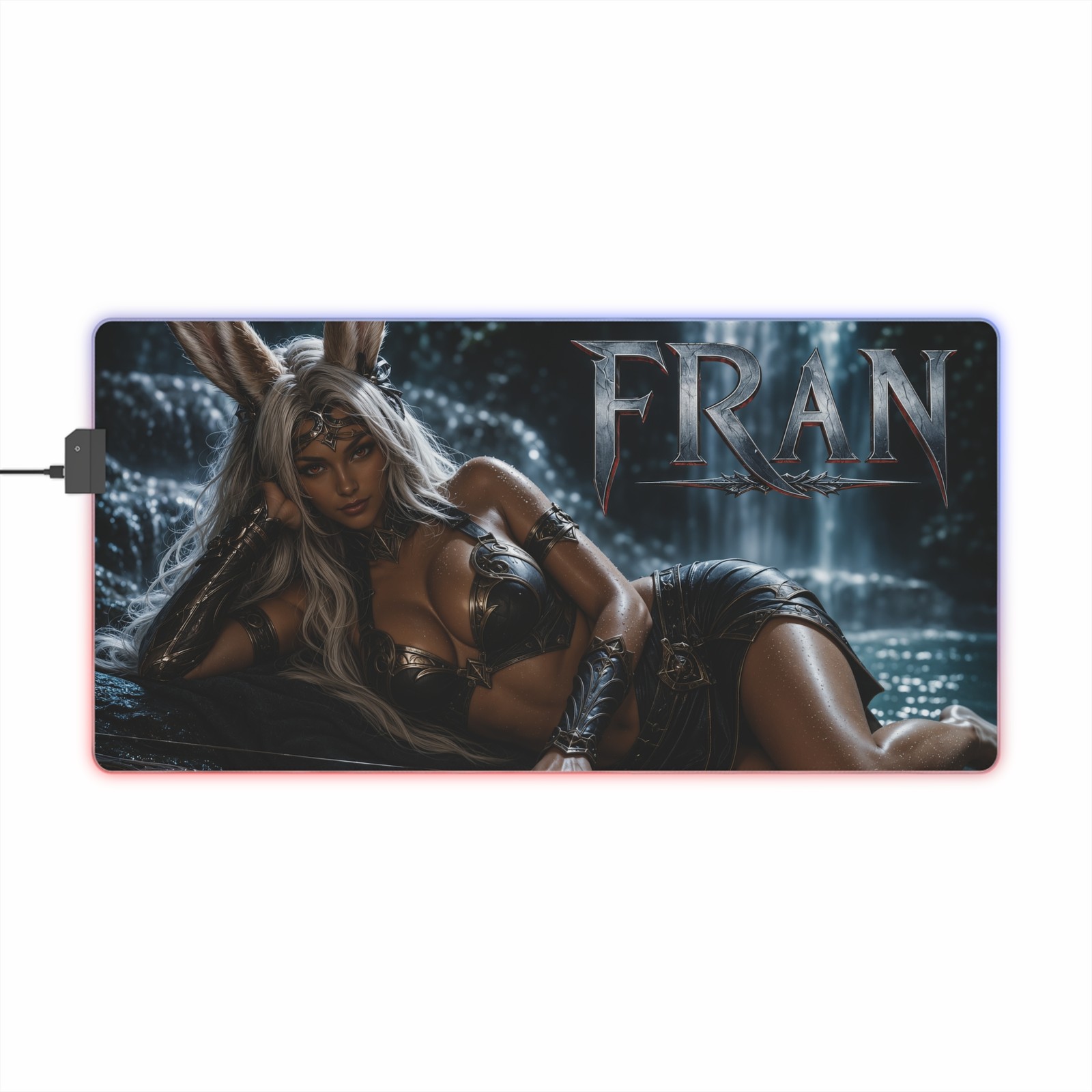 RGB Gaming Playmat Fran LED Mouse Pad Keyboard Desk Mat Gamer Gift