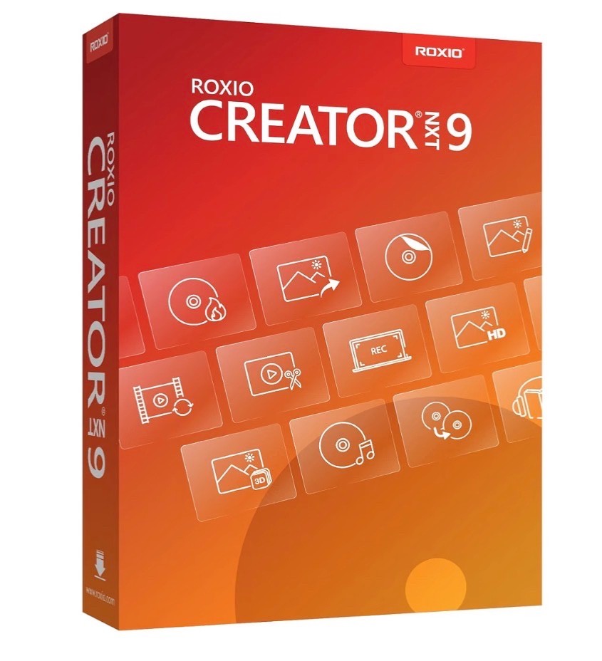 Roxio Creator NXT 9 | Multimedia Suite and CD/DVD Disc Burning Software [PC Disc