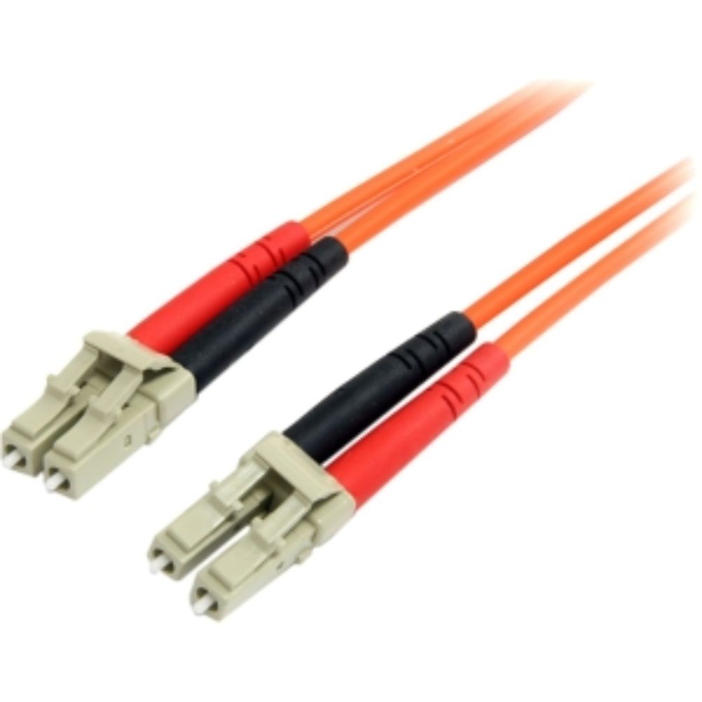 StarTech 1m Multimode Duplex 62.5/125 LSZH Fiber Optic Cable - LC/LC