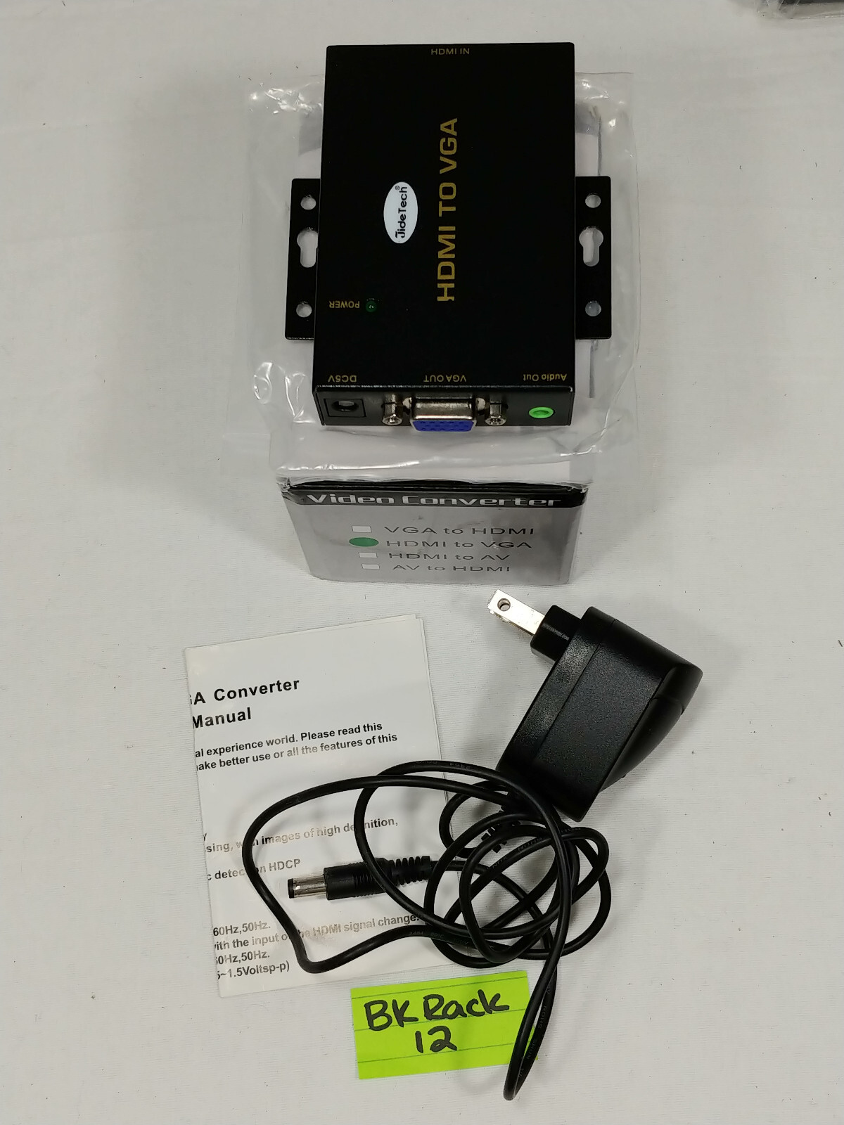 HDMI to VGA Converter  HDTOVGA1808000672