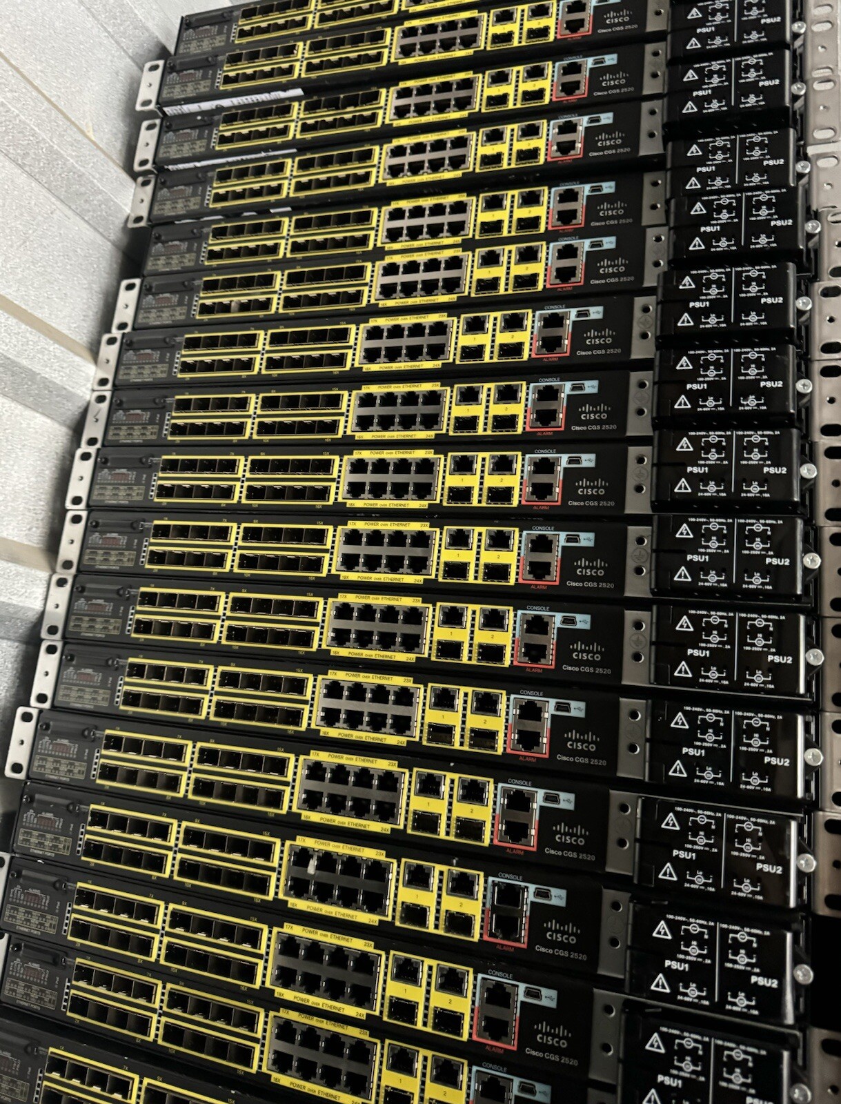 Cisco CGS-2520-16S-8PC Grid Switch - No Power Supplies