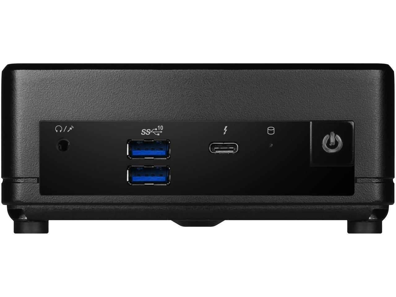 MSI Cubi 5 12M, 0.7L Mini PC, Intel Core i7-1255U, WiFi 6, BT 5.2, Duel LAN,  Th