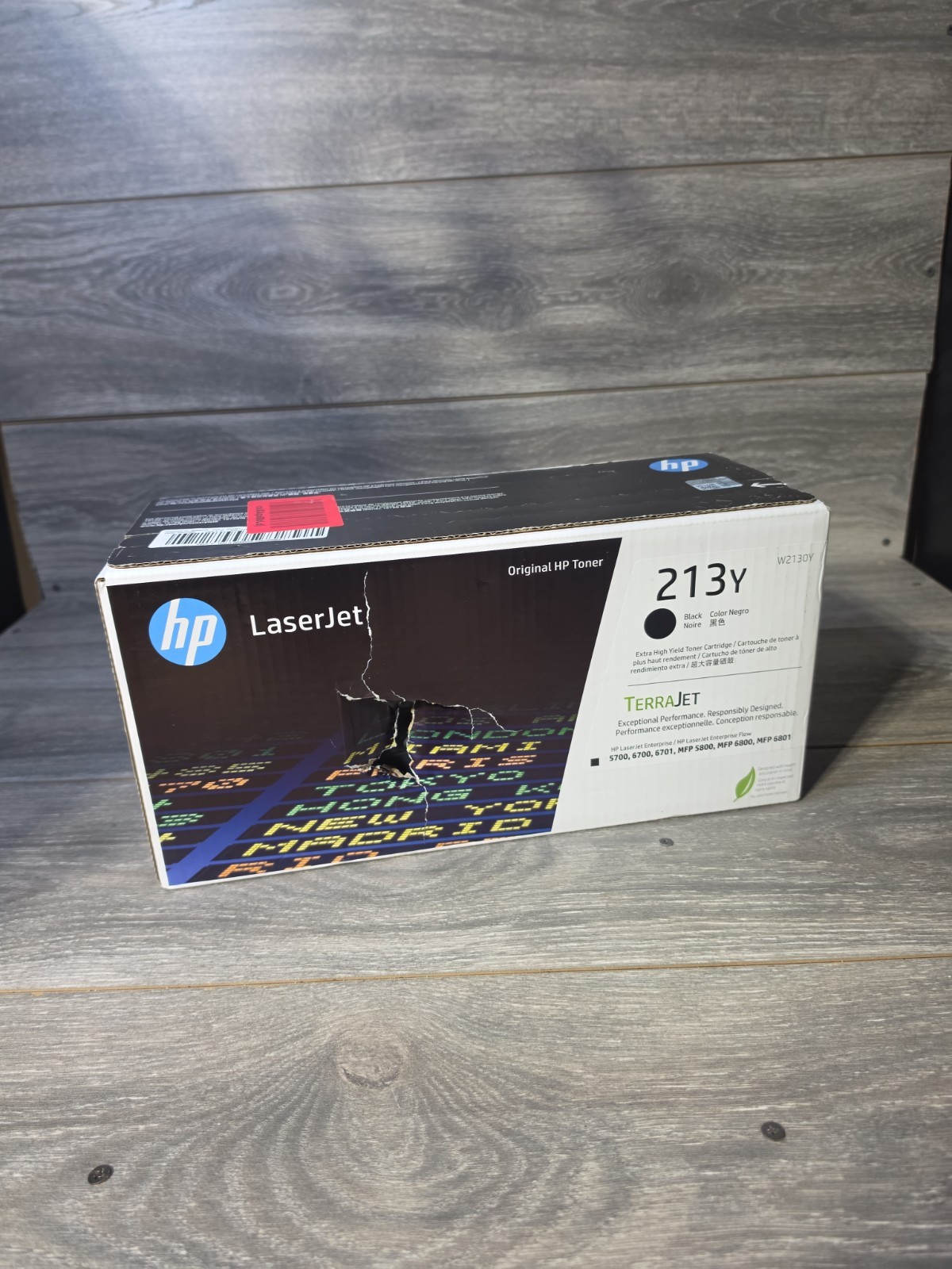 HP 213Y W2130Y Black Extra High Yield Toner Genuine OEM New Sealed Retail Box