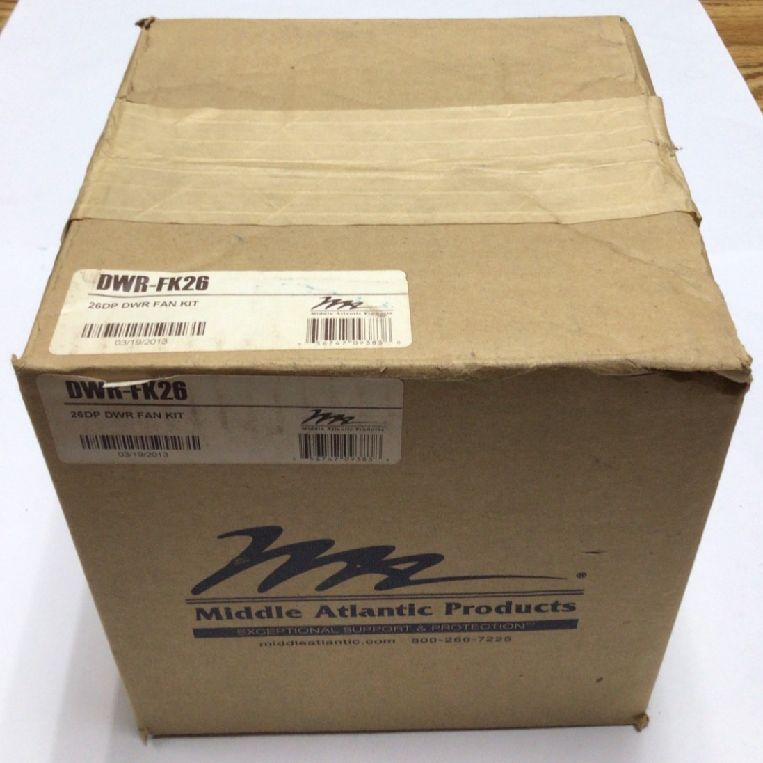 Middle Atlantic Products DWR-FK26 26DP DWR Fan Kit  PAIR NEW