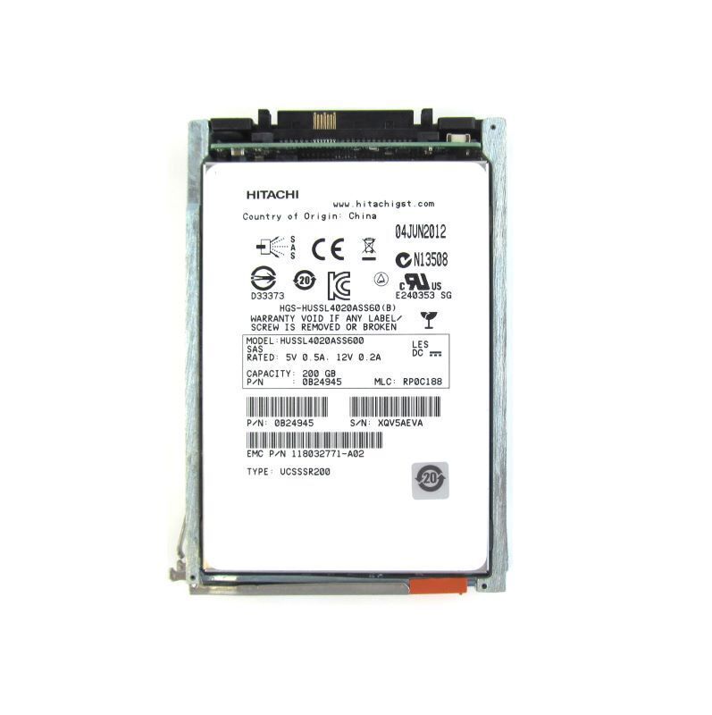 EMC 005050368 200GB 6Gbps 2.5" SAS SSD VX-2S6F-200 V3-2S6F-200 V4-2S6F-200