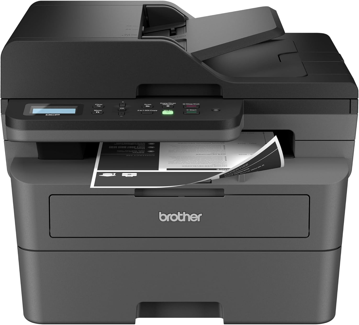 BRAND NEW Brother DCP-L2640DW Wireless B&W Laser All-in-One Printer 36ppm ADF