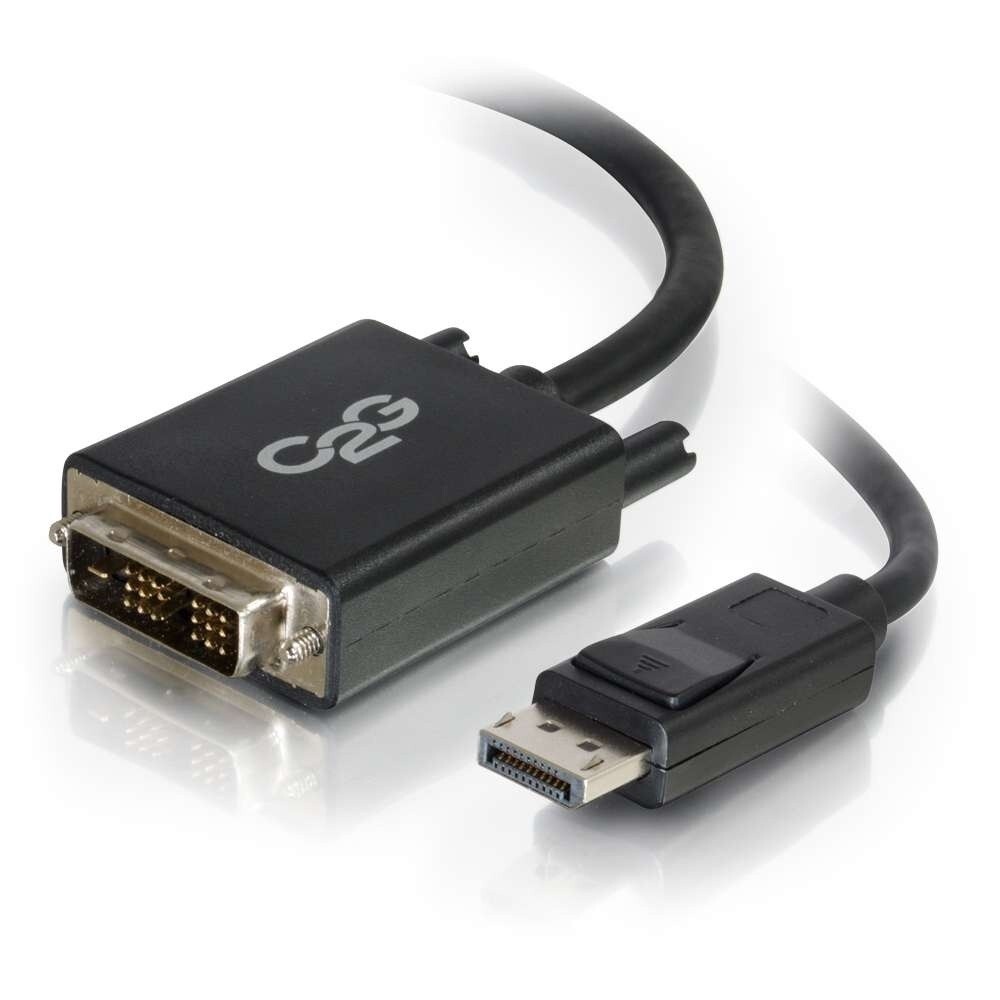 54329 C2G 6ft DisplayPort to DVI Adapter Cable - M/M - DisplayPort/DVI-D NEW~