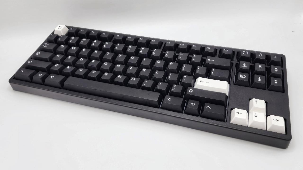 KBDFans Tiger Lite Custom Mechanical Keyboard with Lubed Pewters RGB 80% TKL