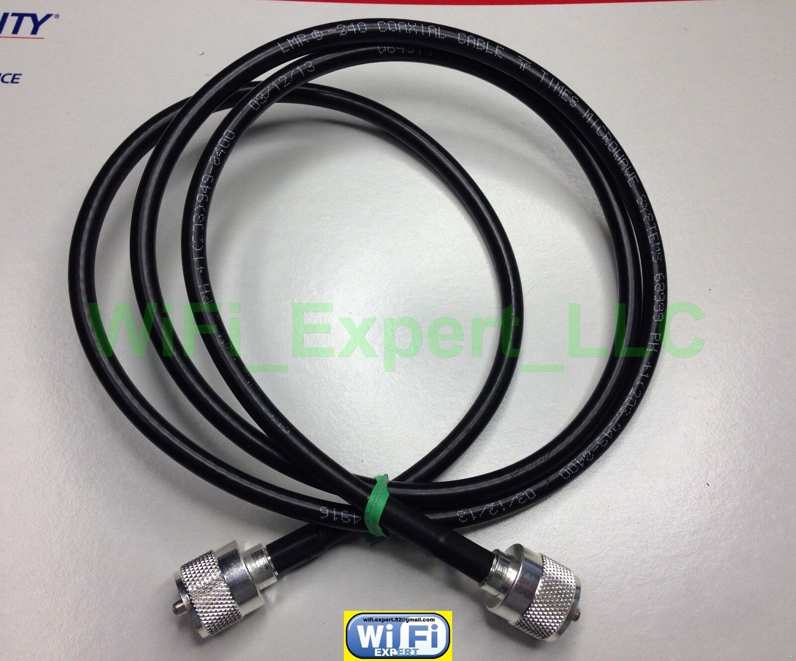TIMES MICROWAVE ® 1-30 Feet LMR240 Antenna Jumper Coax Cable PL259 Connector USA