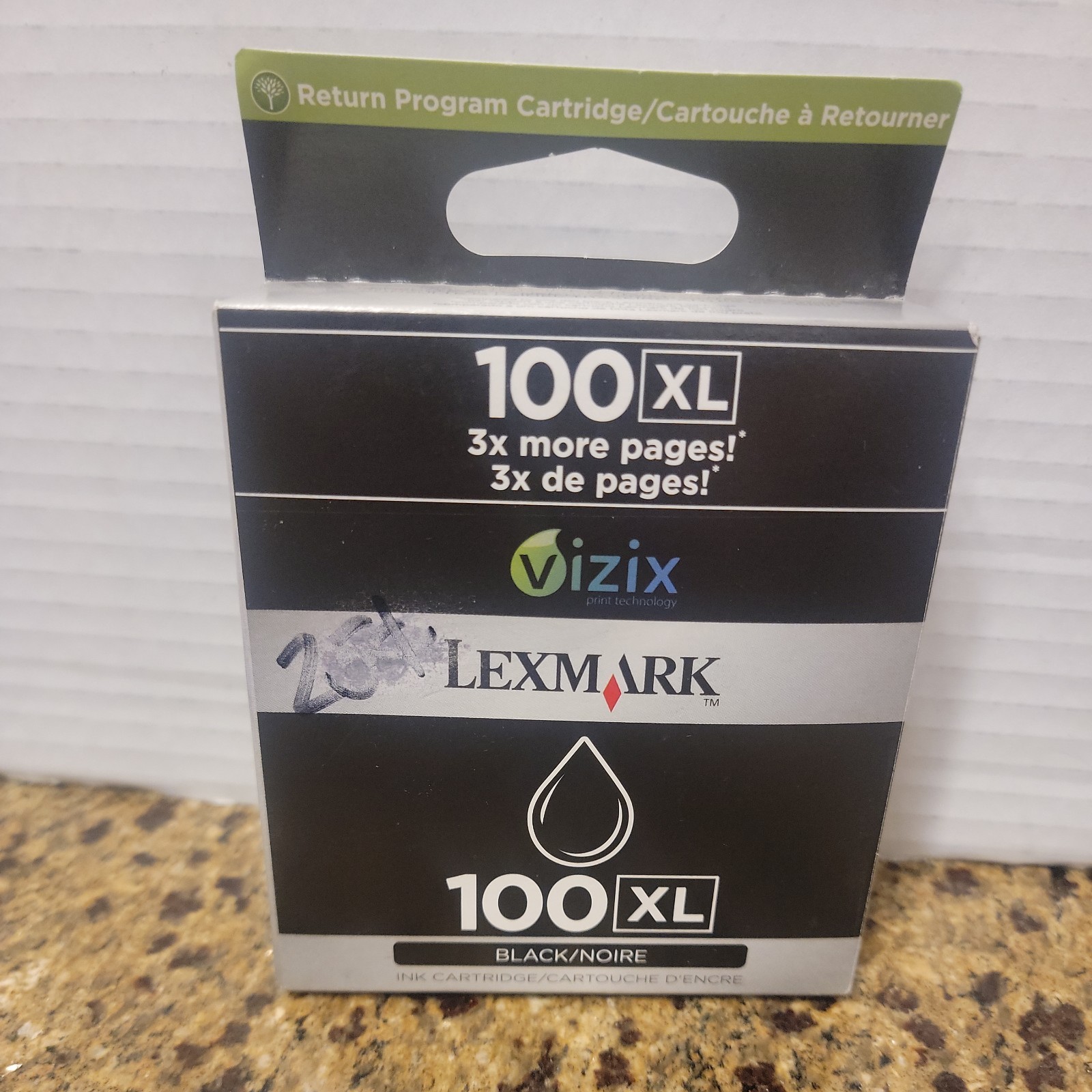 Lexmark 100 XL Genuine Black INK 100xl for S815 S301 S305 S405 S505 S605 Pro905