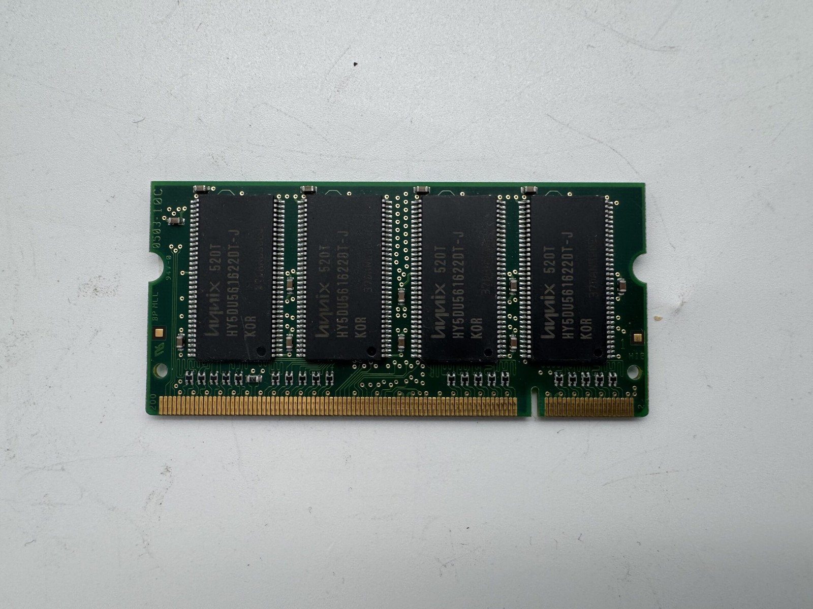 Laptop memory, pc2700s-25330 256mb ddr 333mhz cl2.5 hymd232m646d6-j aa, 383480-