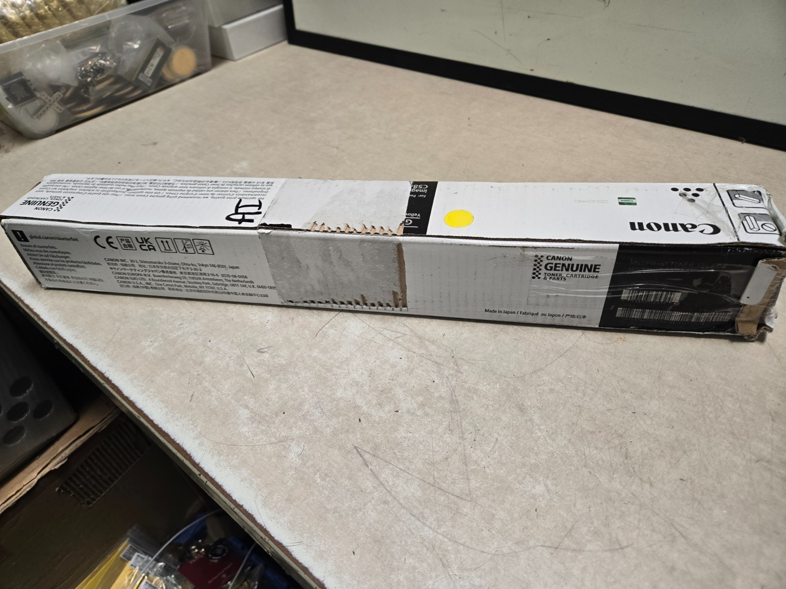 Canon 3766C003AA GPR-61 Yellow High Yield Toner Cartridge  Genuine NOB