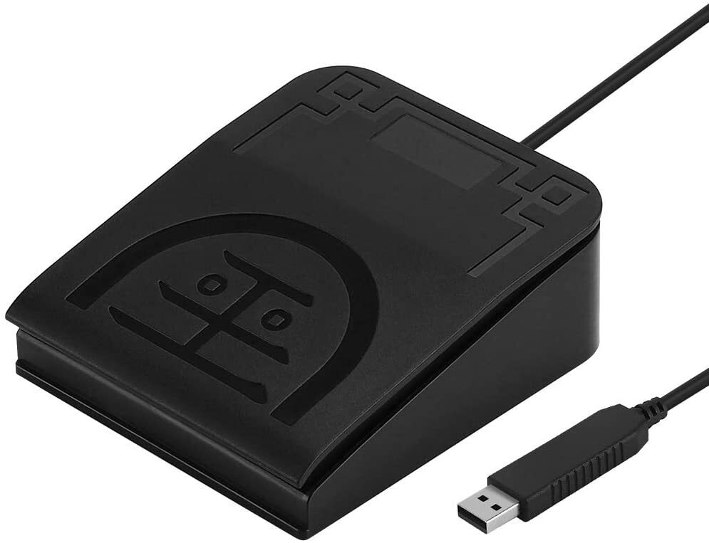 Upgraded USB Foot Pedal Optical Switch Control Program PC Mouse Game Action HID
