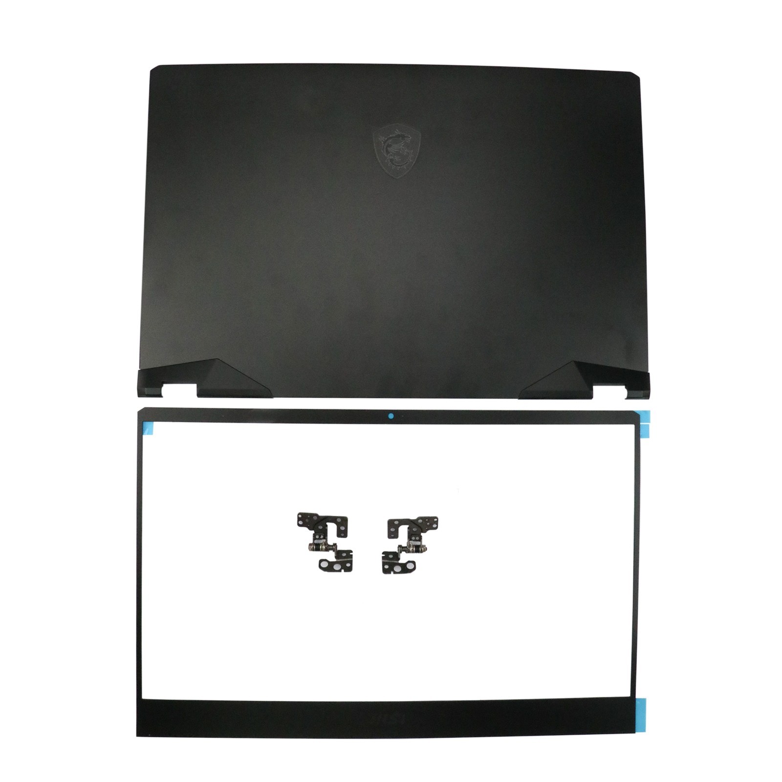 New Back Cover+Bezel+Hinges For MSI GE66 Vector GP66 MS-1541 MS-1542 1543 Black