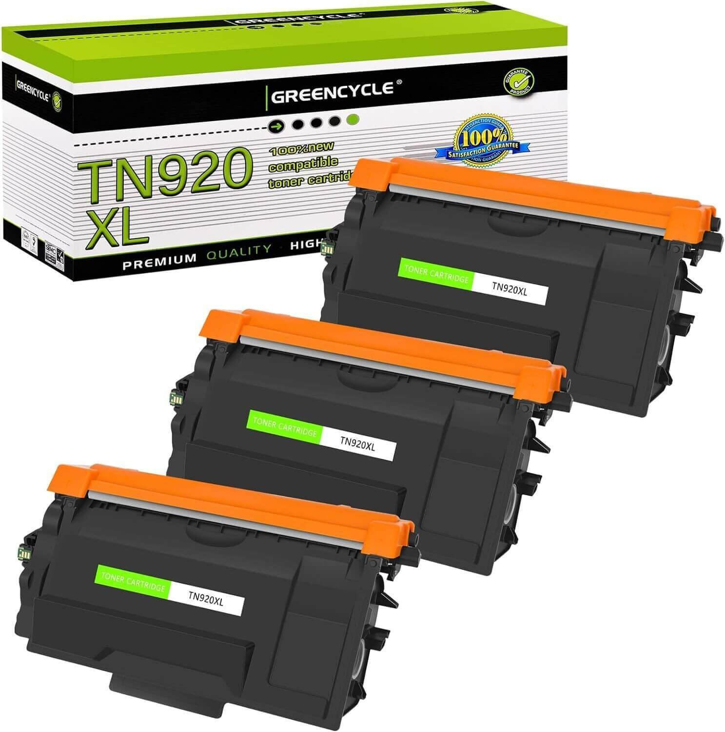 3PK Compatible TN920XL TN920 Toner for Brother MFC-L6810DW HL-L6210DW HL-L5215DW