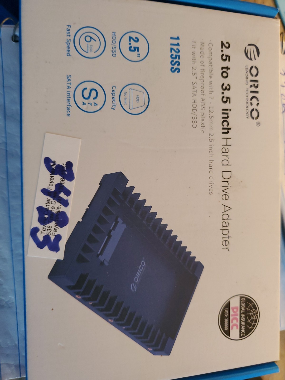 ORICO 2.5 to 3.5 Inch  Hard Drive Adapter
