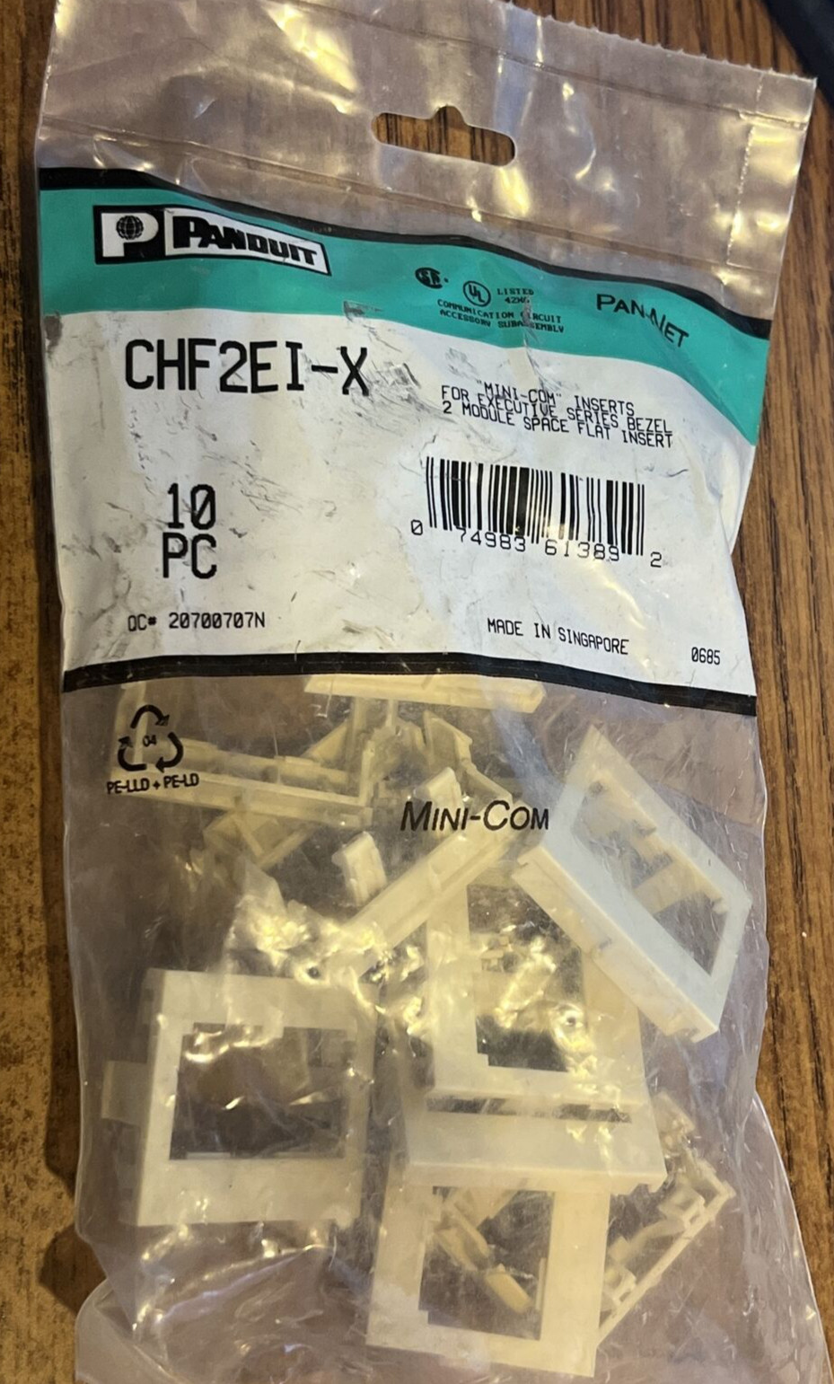 Panduit CHF2EI-X - Insertion Modules - Bag of 10