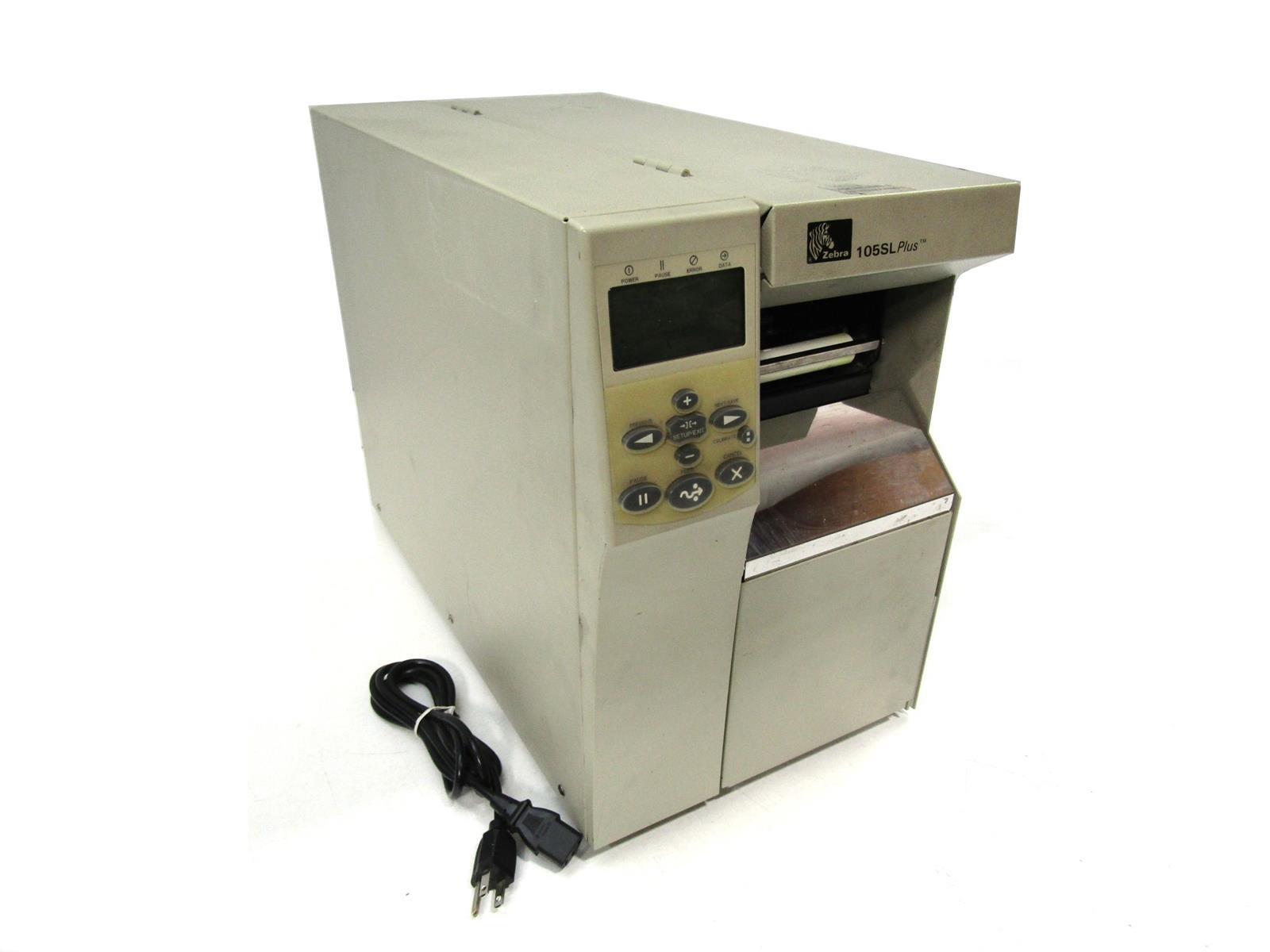 Zebra 105SLPlus Monochrome Thermal Printer | 203dpi | Usage: 40.001km – 45km