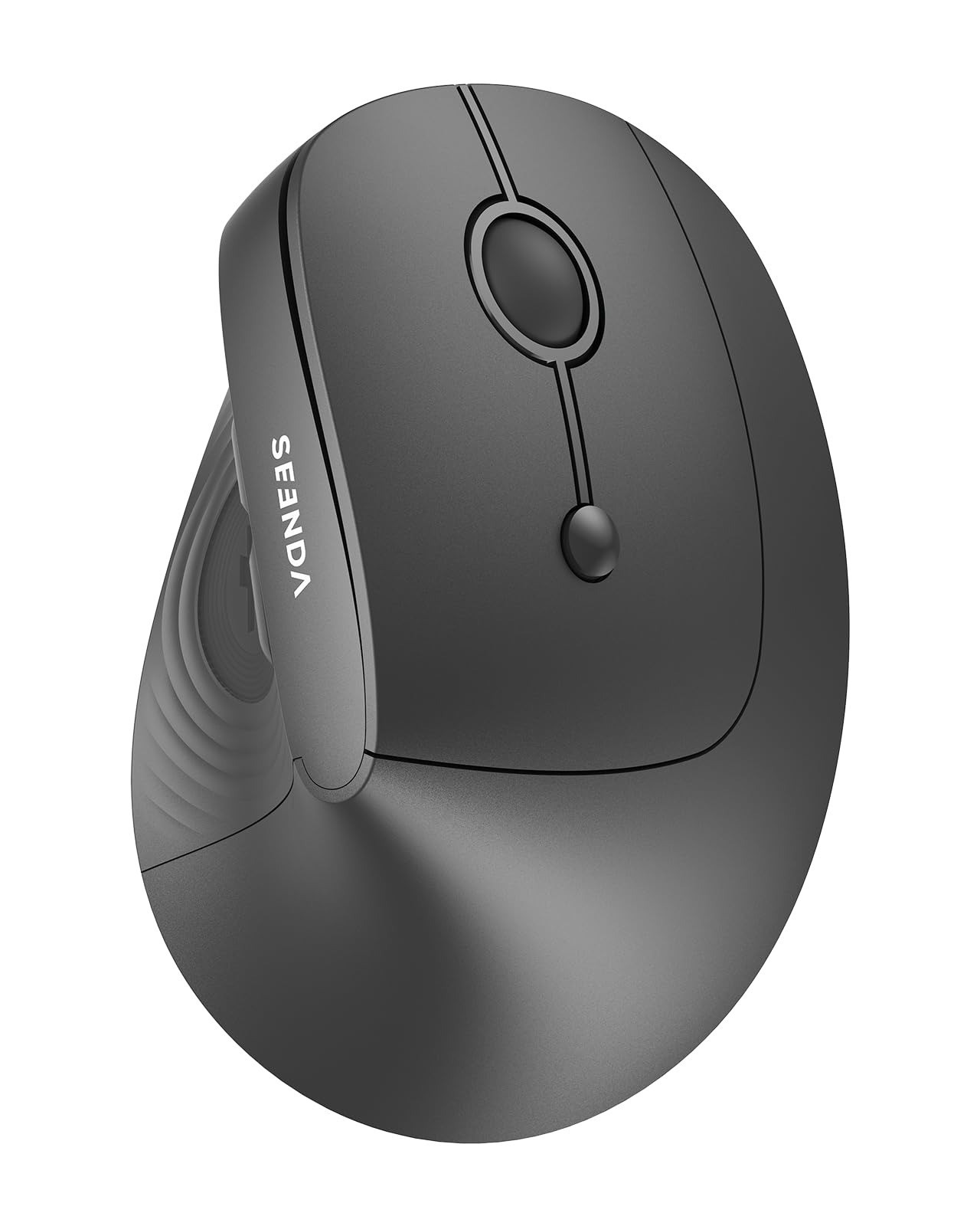 seenda Ergonomic Wireless Mouse, 52° Vertical Bluetooth Mouse, 3 Devices