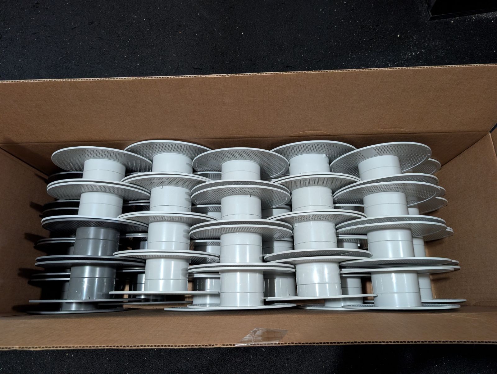 Qty44 Lot of Used Empty Bambu Lab Reusable Filament Spools