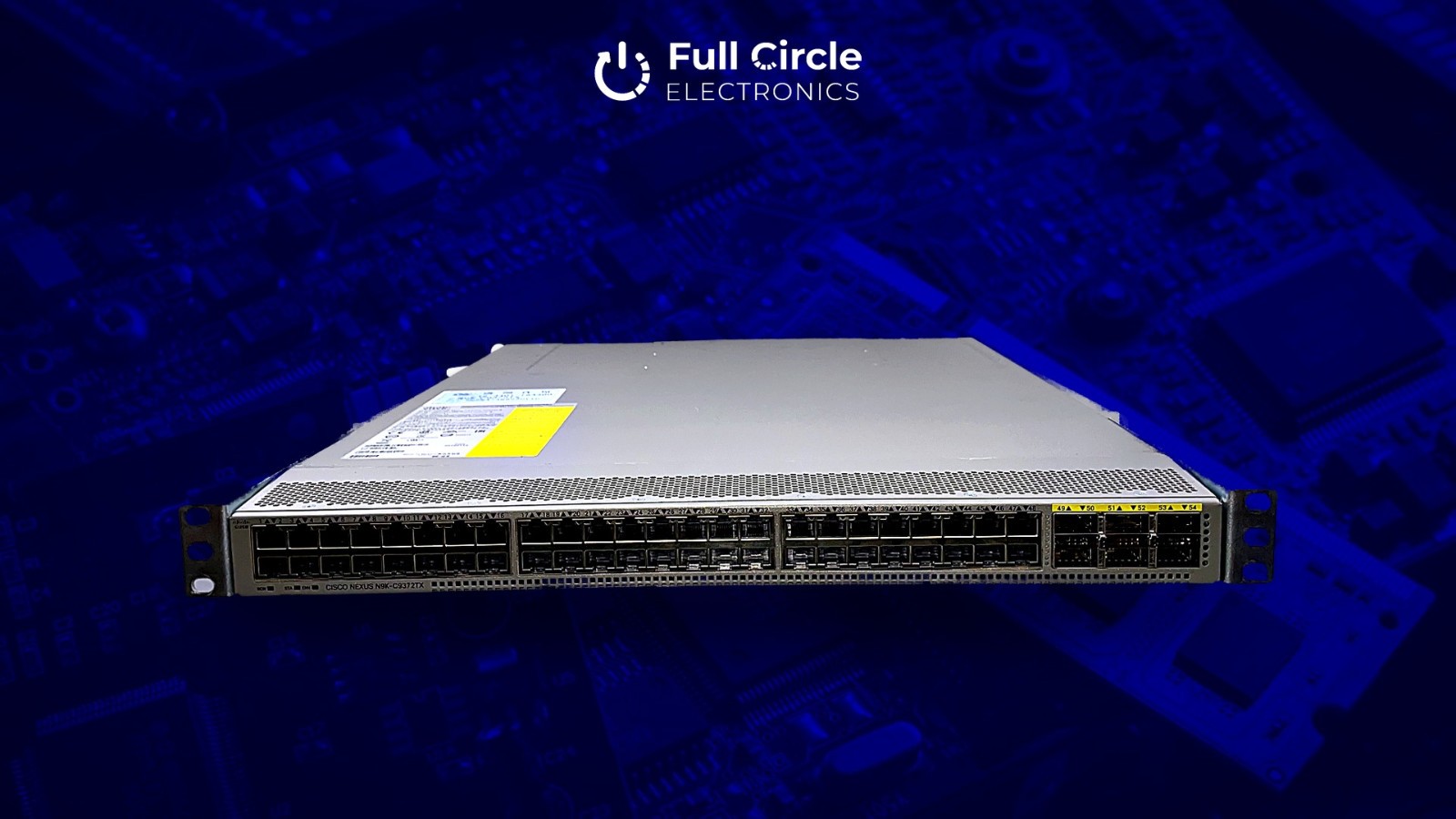 Cisco Nexus N9K-C9372TX 9300 Switch w/ ears and 2x PSUs