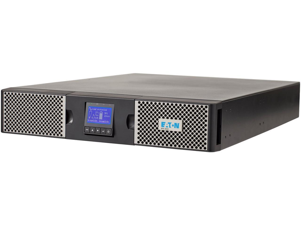 Eaton 9PX3000RTN 3000 VA 2700 Watts 7 Outlets 2U Tower / Rack Mountable UPS