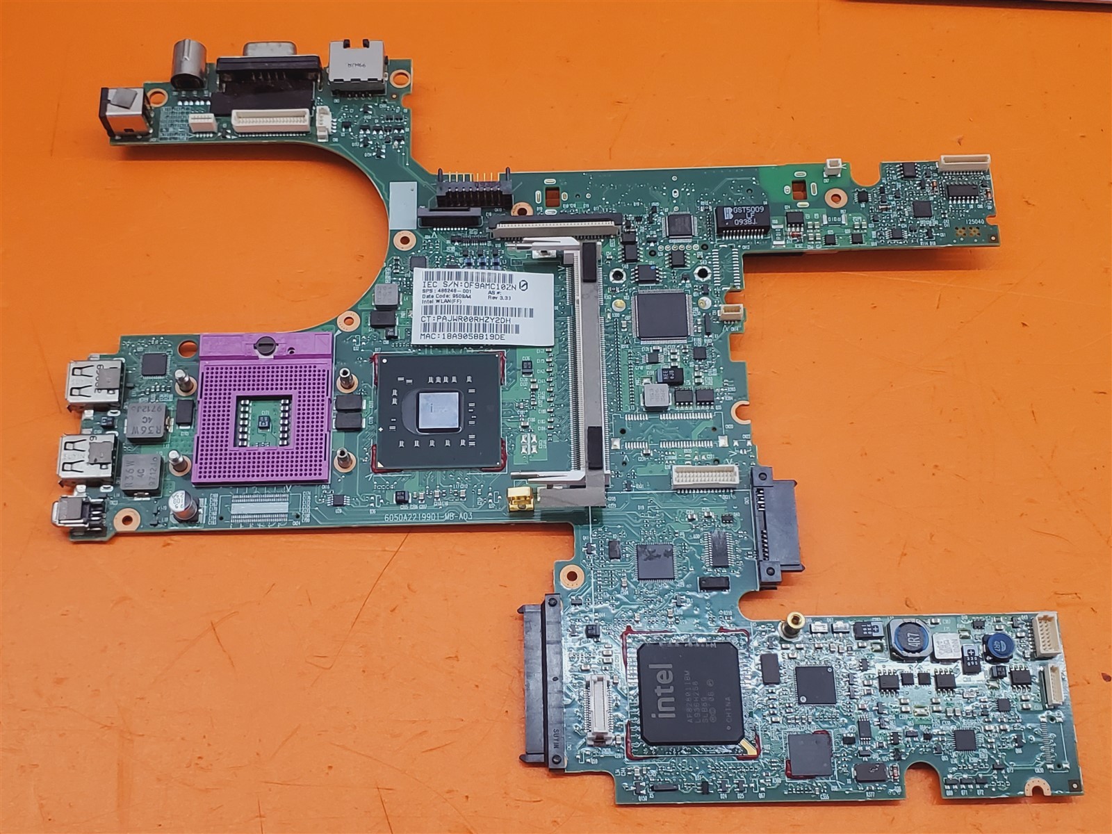 ⭐️⭐️⭐️⭐️⭐️ Laptop Motherboard 486248-001 (6050A2219901) HP Compaq 6530B