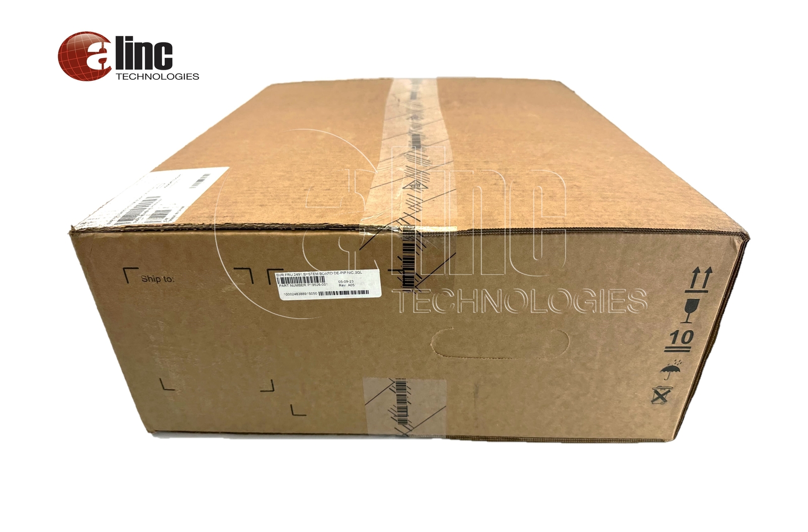 New - P19926-001 - HPE DL360 GEN10 NC SYSTEM BOARD OPT: P19327-001