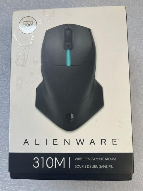 Dell Alienware Wireless Gaming Mouse AW310M, 12000 DPI, 6 Buttons - Black