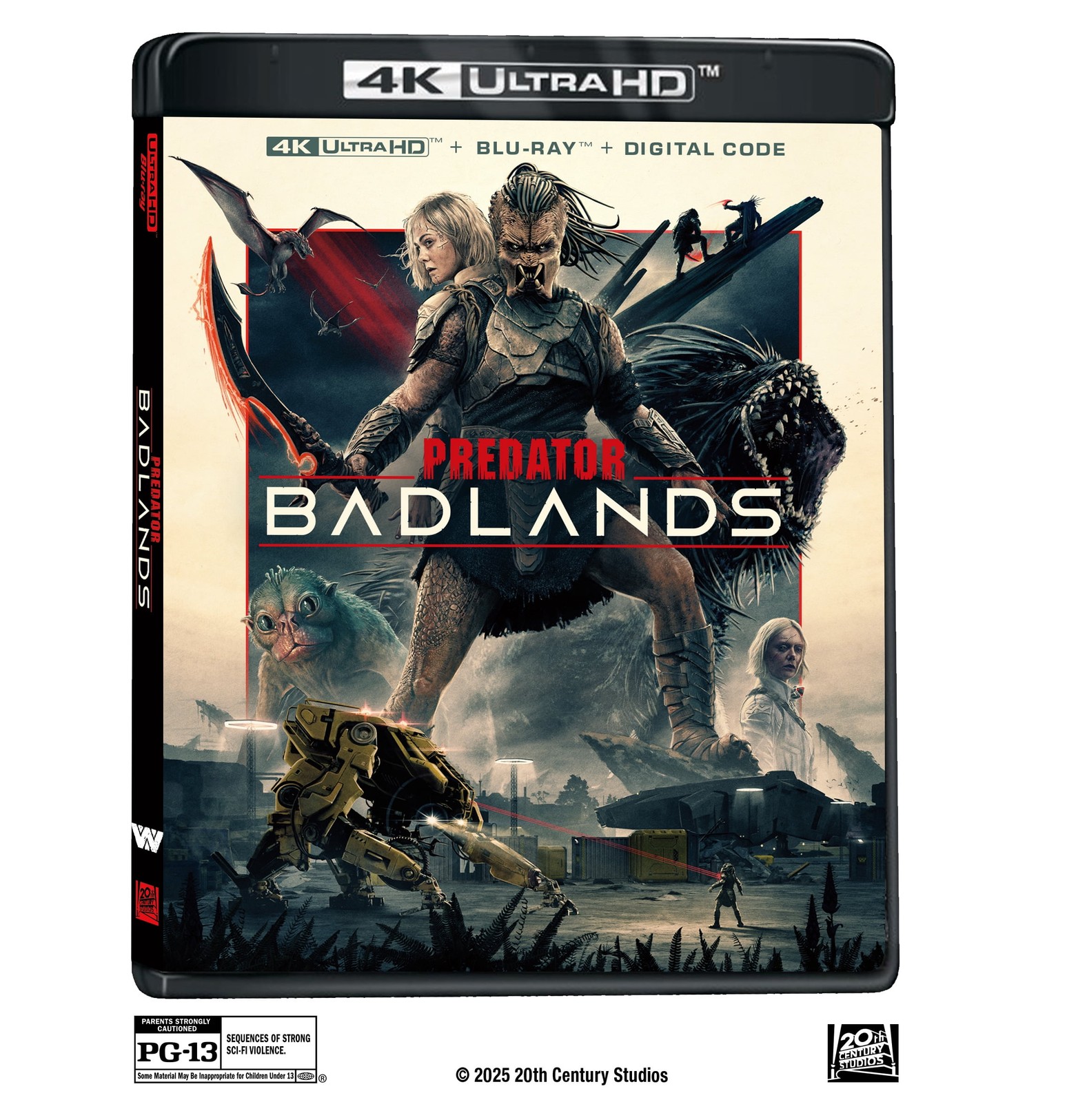 Sony Pictures Home Entertainment Predator: Badlands 4K Ultra HD Movie with