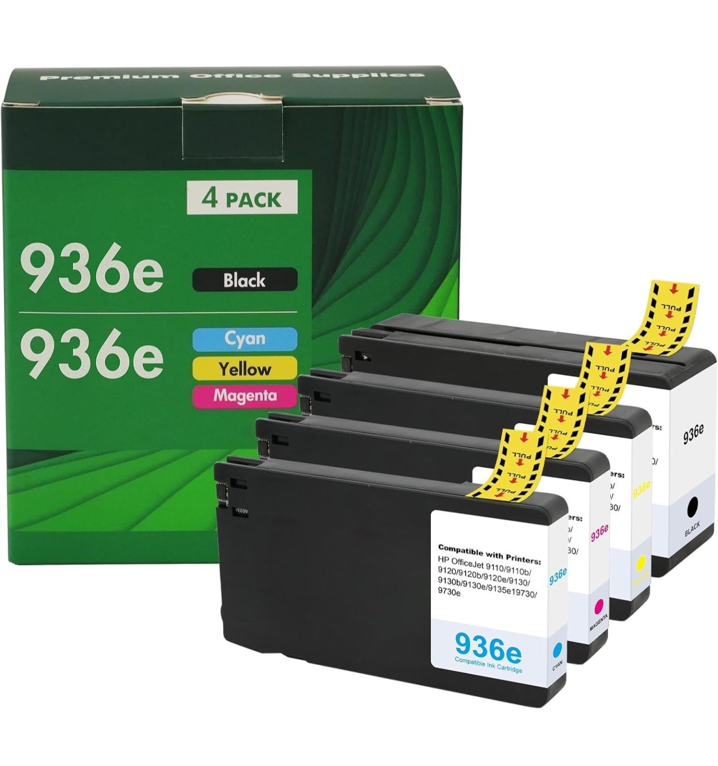 Ink Cartridges Combo Pack Replacement for Printers