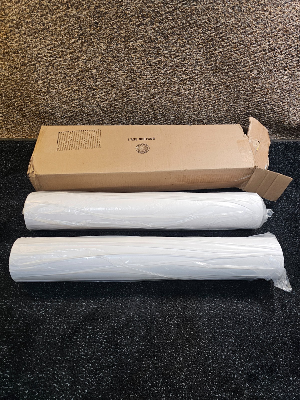 (QTY 2 ) Dietzgen 30" x 300' 730 2” Core 20LB Inkjet Bond Paper 730300U