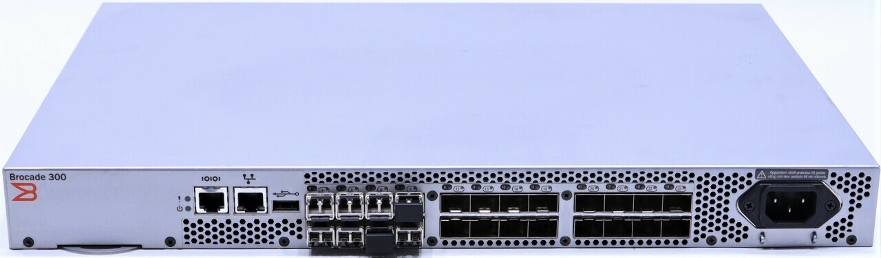 BROCADE 300 FIBRE CHANNEL SWITCH NA-320-0008 24-PORT