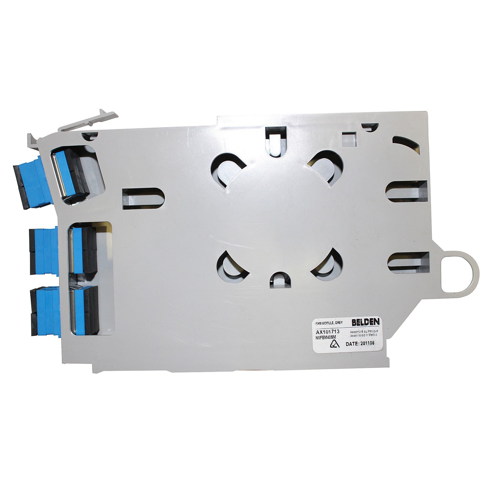 BELDEN AX101713 FIBEREXPRESS MANAGER CONNECTOR MODULE, SM, LC, 12 FIBER
